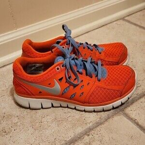 Nike Women's Flex 2013 Run Coral Orange 580440-800 Size 7.5